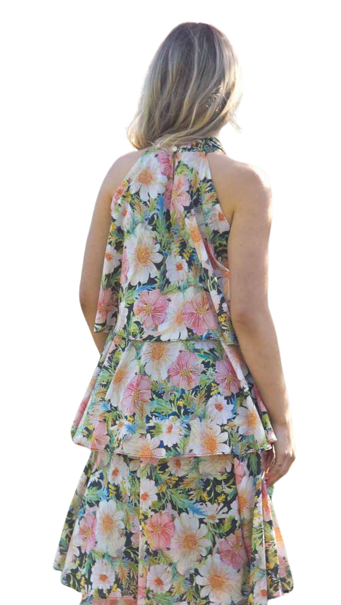 Larissa Tiered Maxi Dress