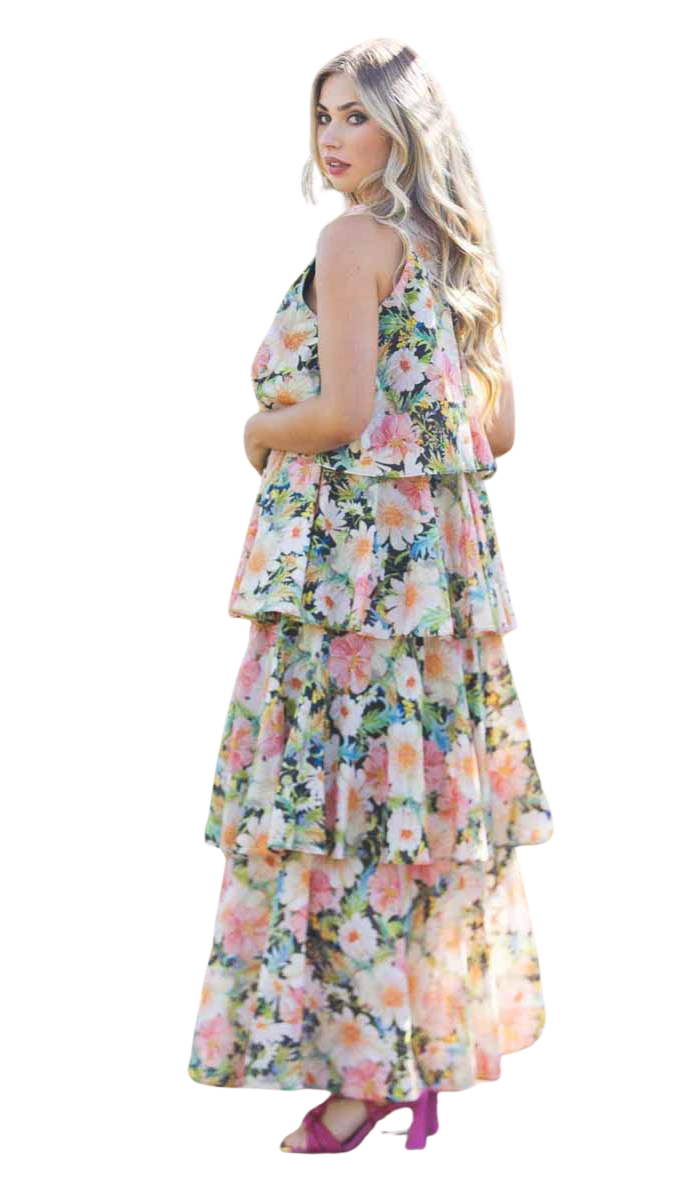 Larissa Tiered Maxi Dress