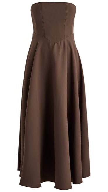 The Ultimate Muse Strapless Midi Dress