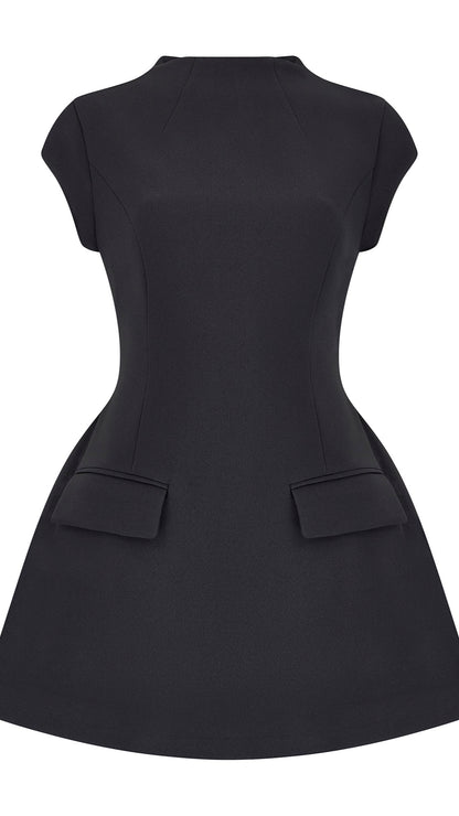 The Ultimate Muse Cap Sleeve Mini Dress