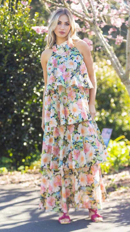 Larissa Tiered Maxi Dress