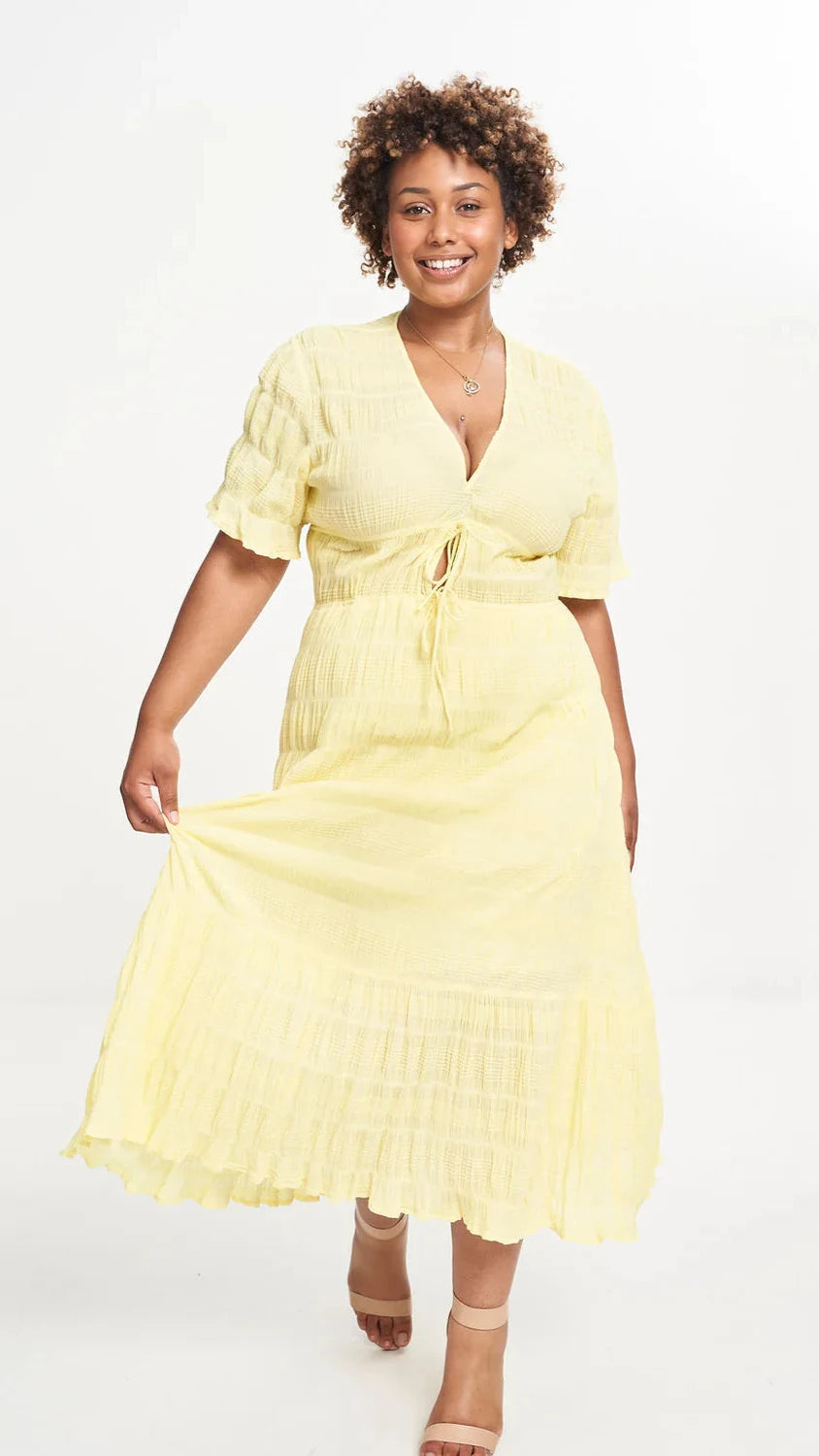 Mirella V-Neck Dress