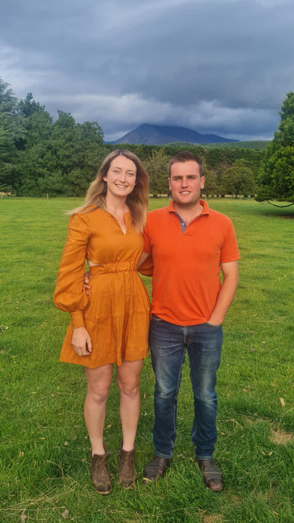 Spectral V Neck Mini Dress