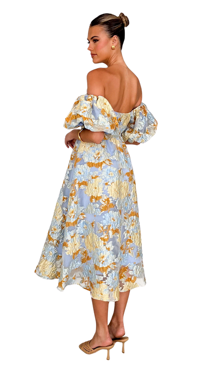 Tulliah Off Shoulder Midi